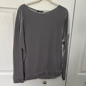 Jones New York Velvet Crew Neck